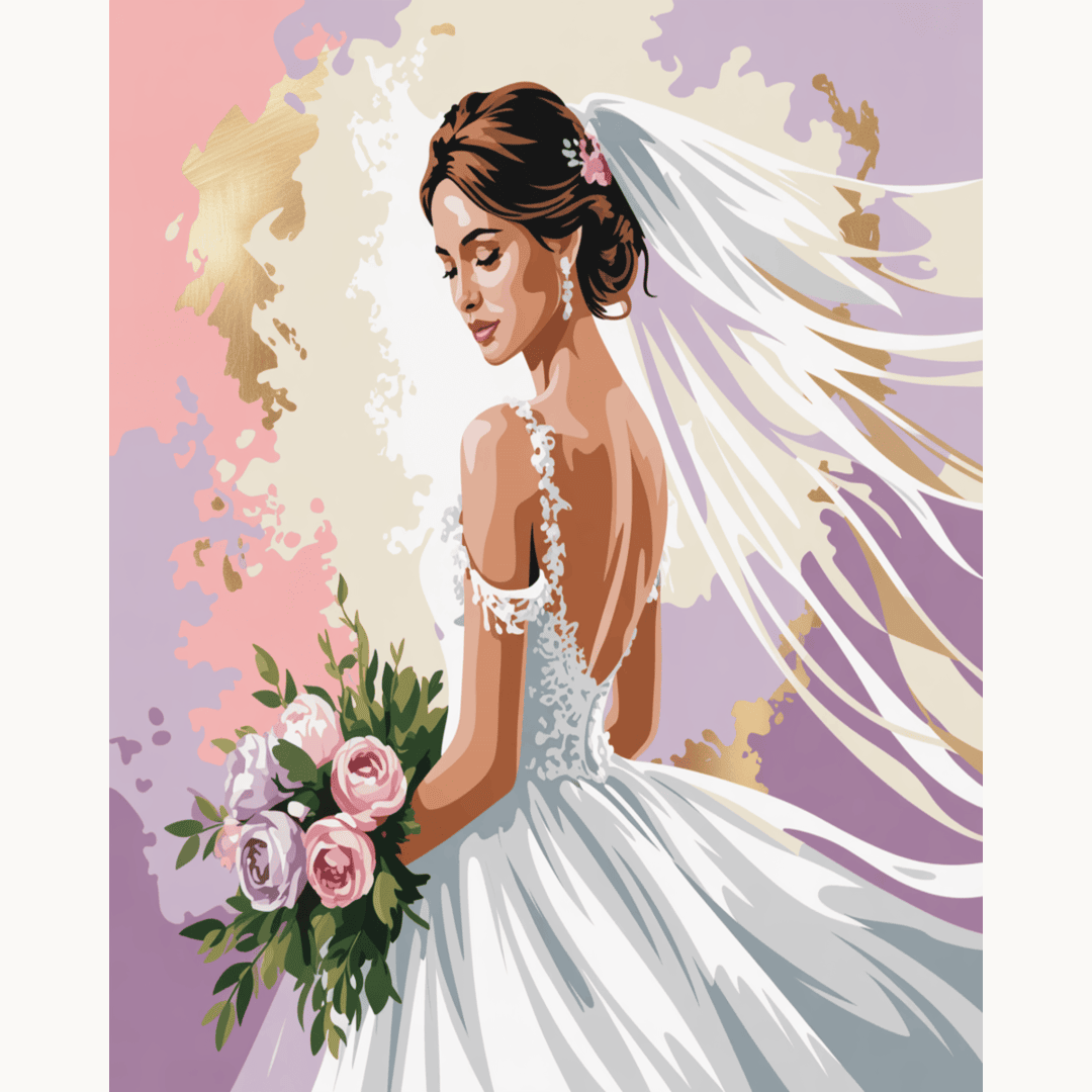 Blushing Bridal Elegance