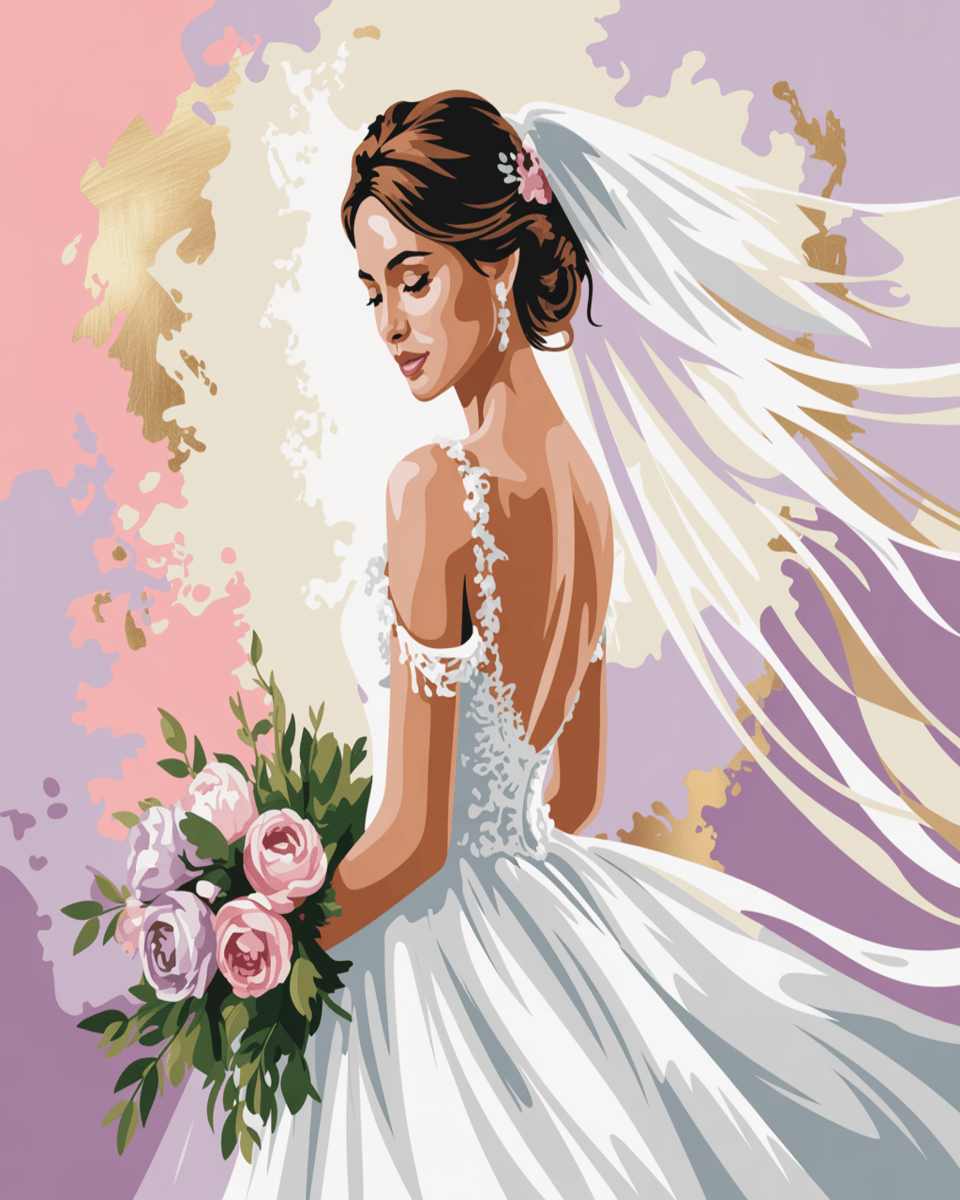 Blushing Bridal Elegance