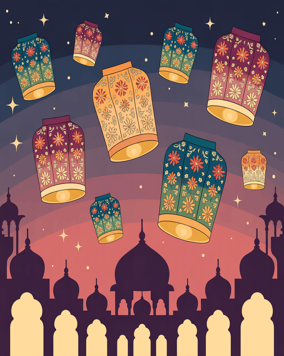 Festival Lantern Skies