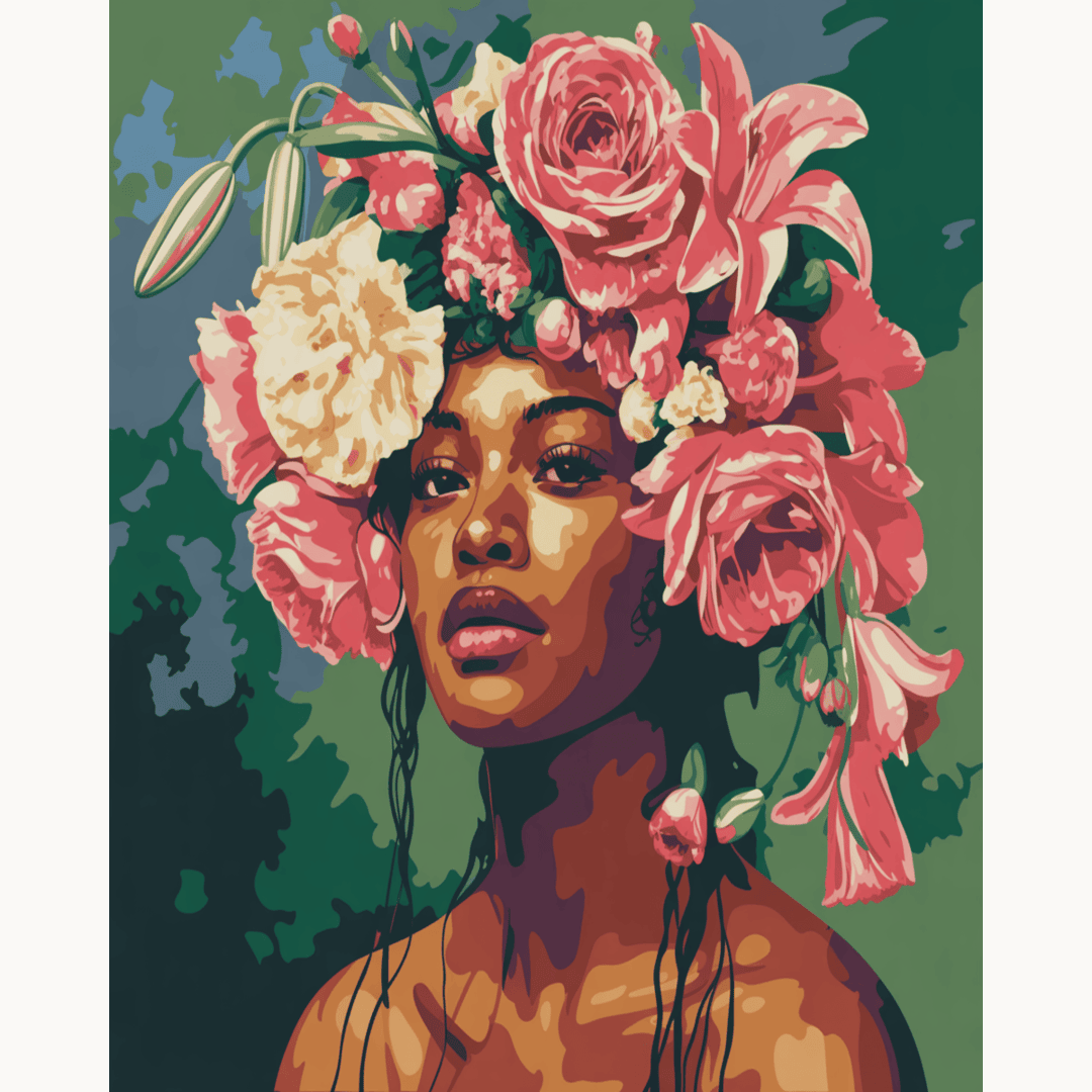 Floral Crowned Beauty
