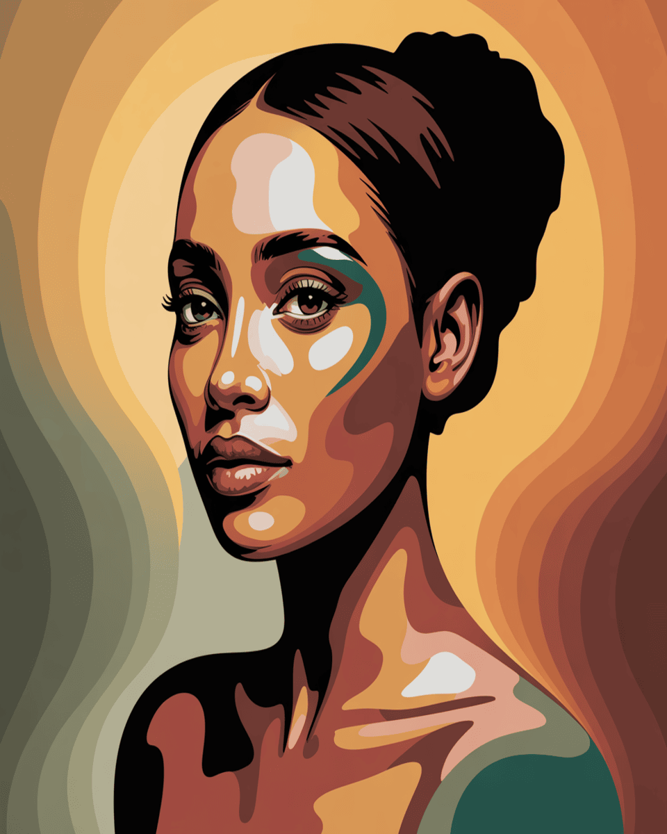 Golden Glow Portrait