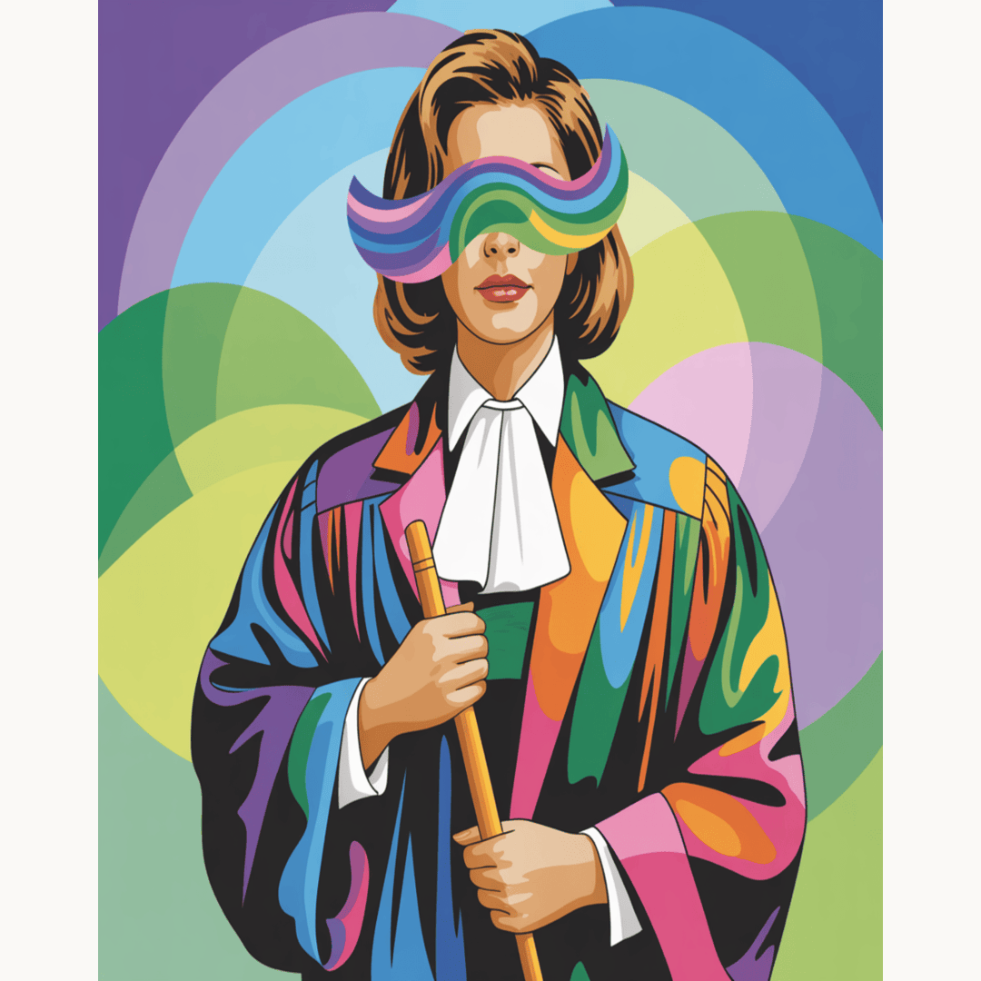 Justice Rainbow Gavel