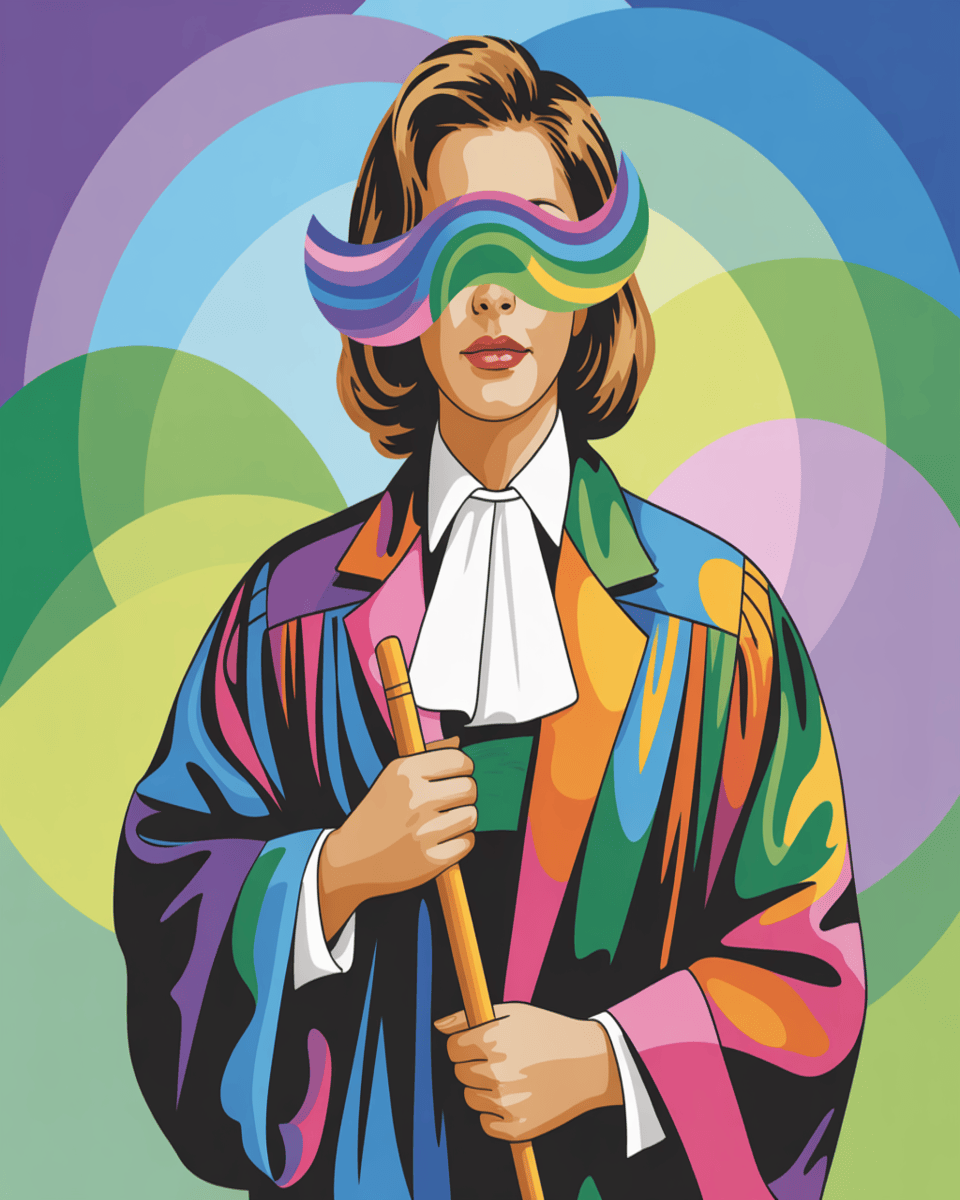 Justice Rainbow Gavel