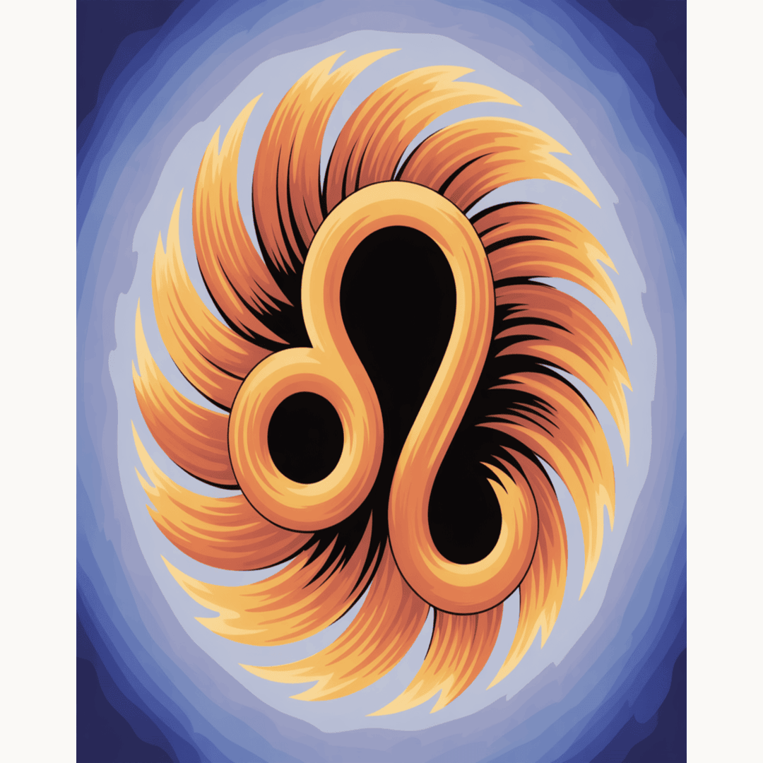 Leo Solar Symbol