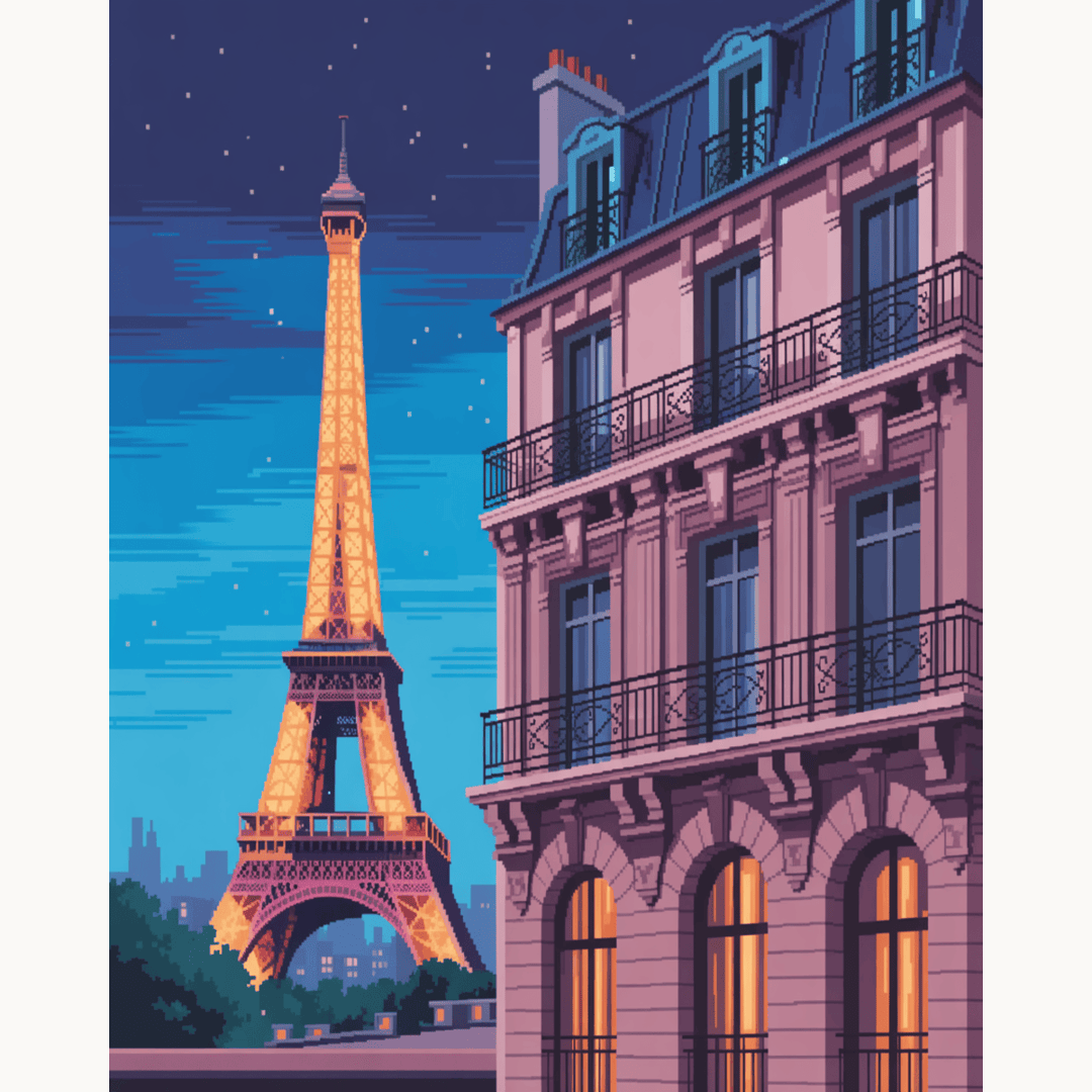 Midnight Eiffel View