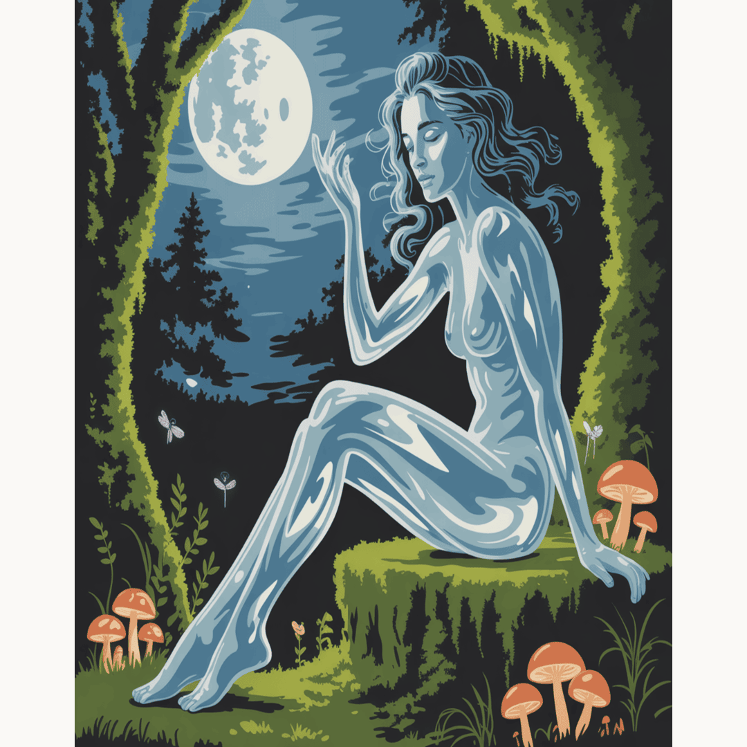 Moonlit Forest Nymph