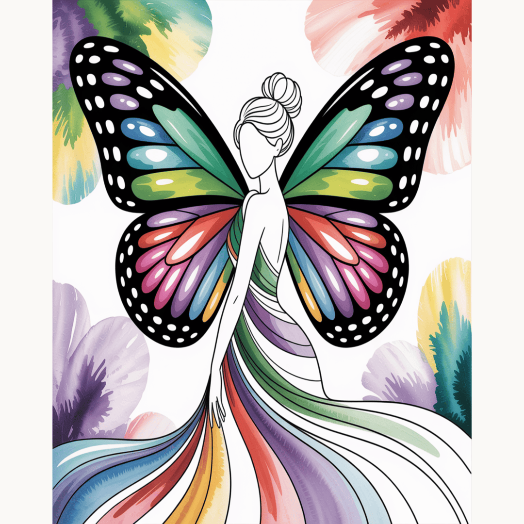 Rainbow Butterfly Muse
