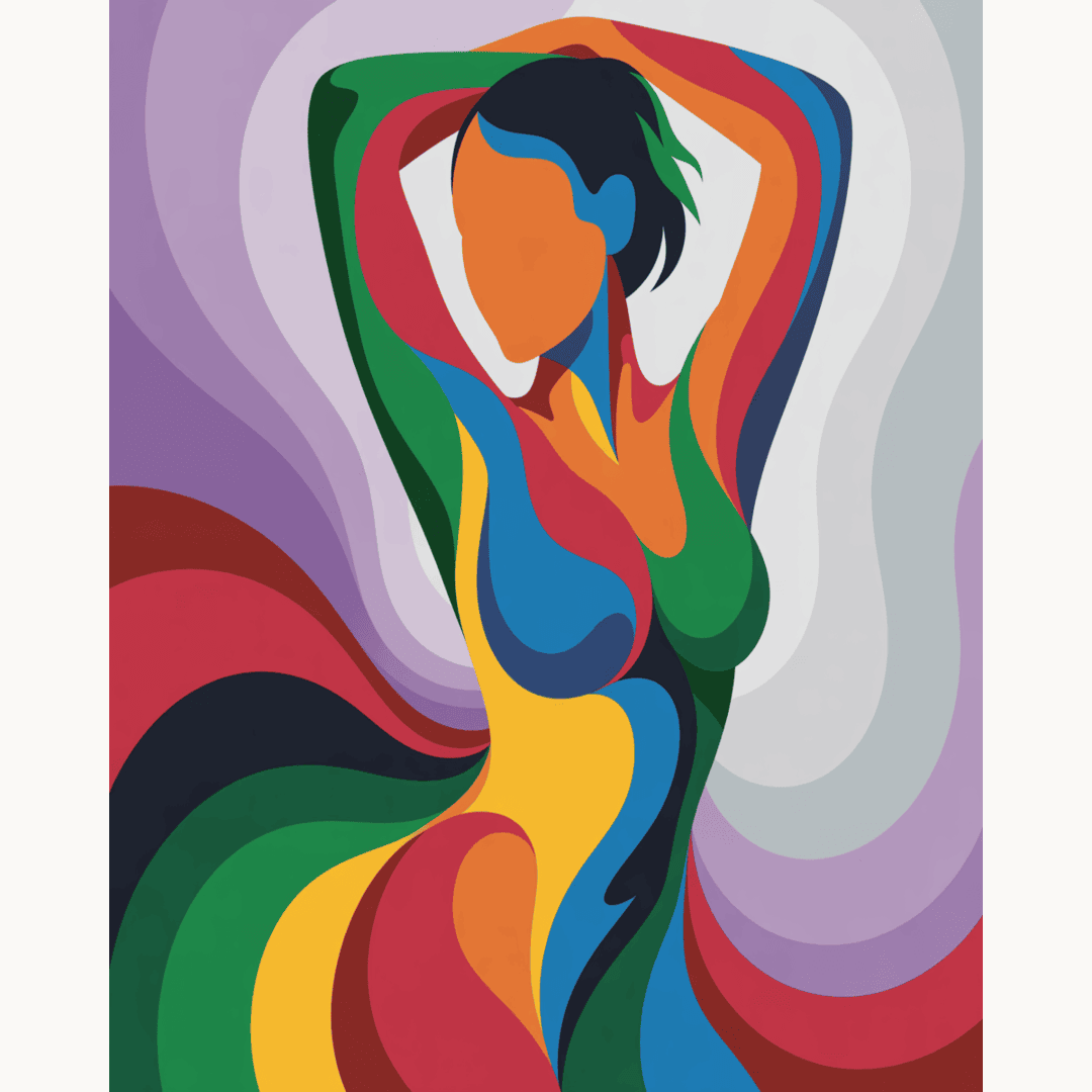 Rainbow Silhouette