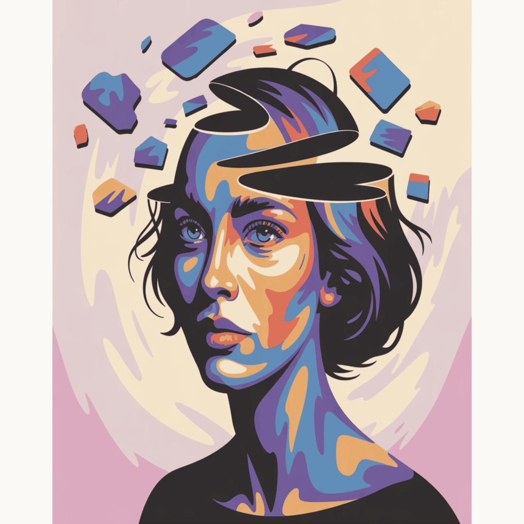 Shattered Thoughts Portrait