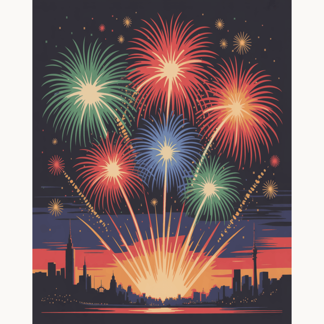 Skyline Celebration Fireworks