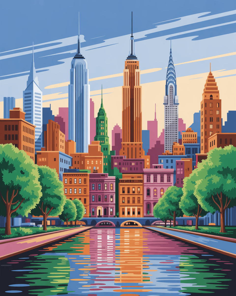 Skyline Reflections