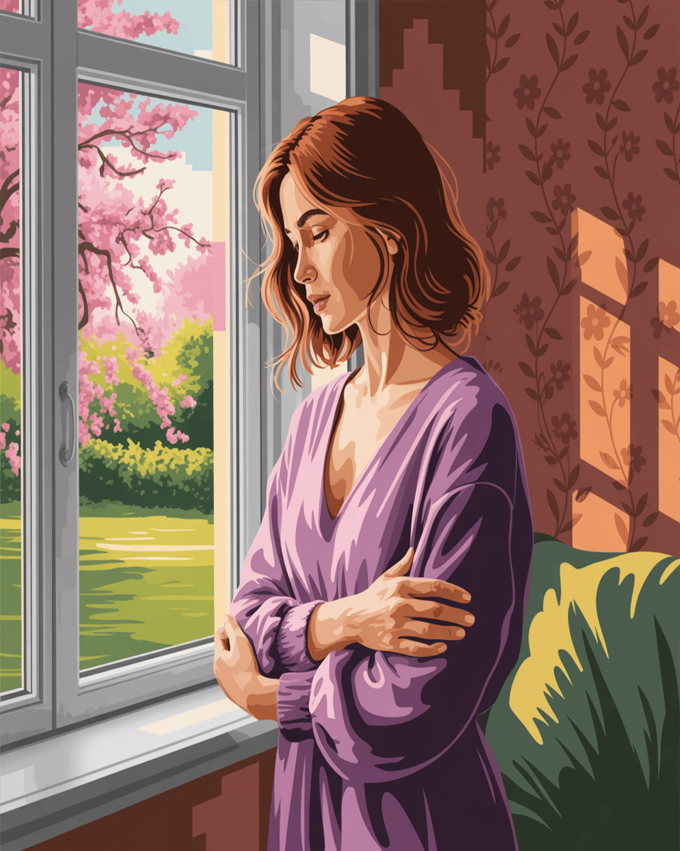 Spring Window Reflections