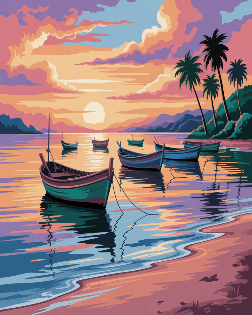 Tropical Boatscape