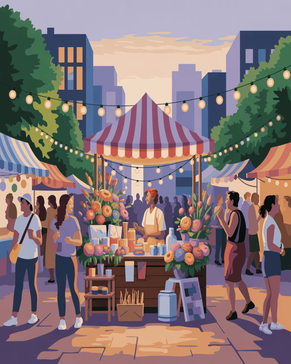 Twilight Street Market