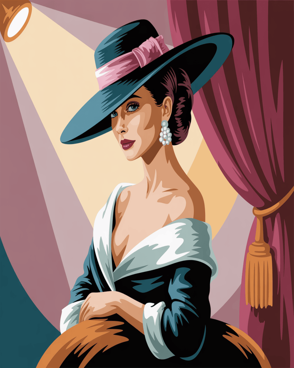 Velvet Curtain Glamour