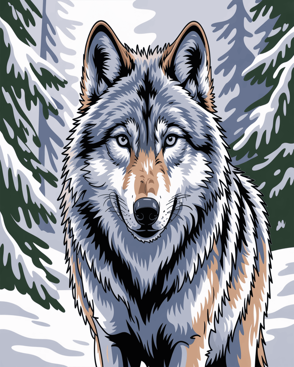 Winter Wolf Spirit