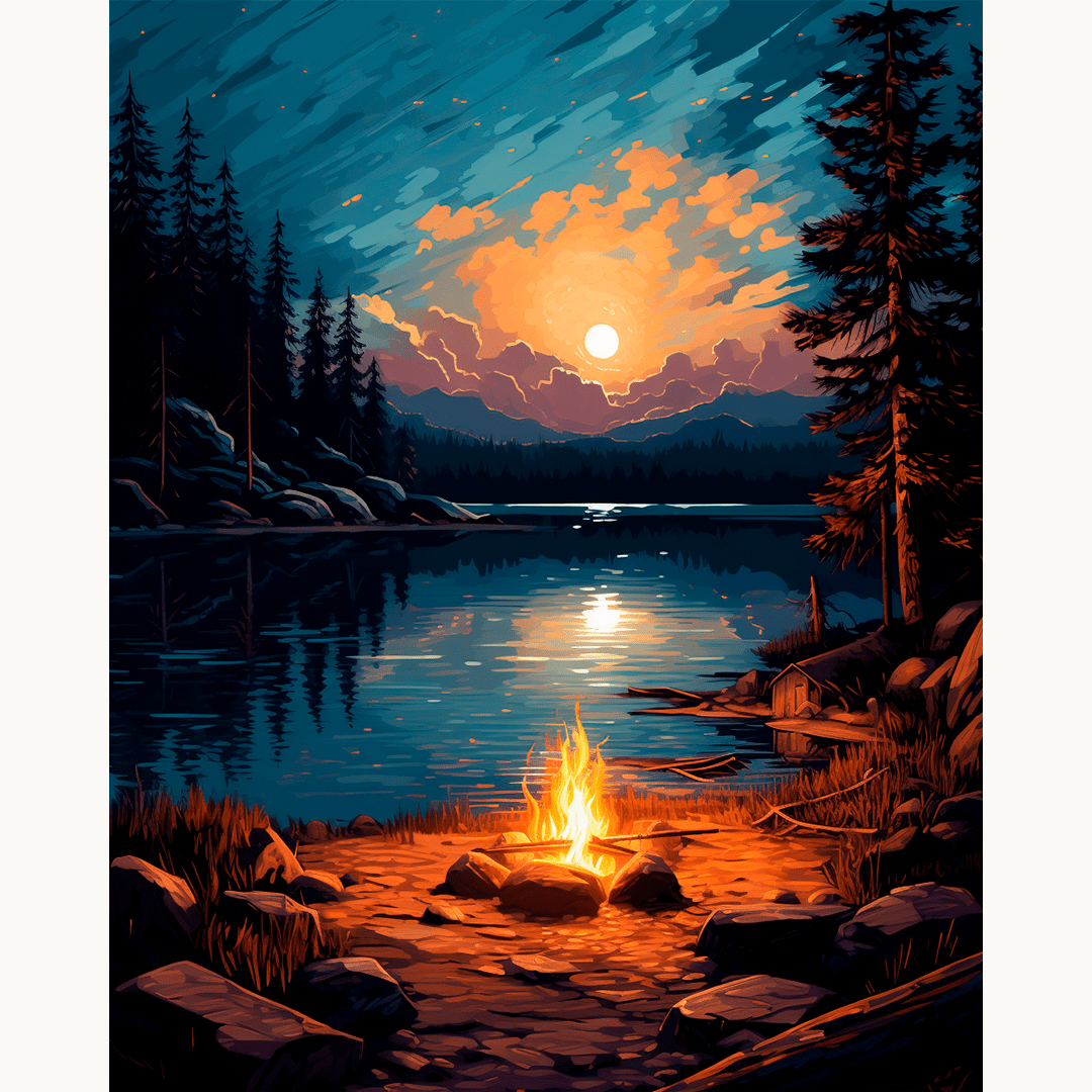Twilight Campfire