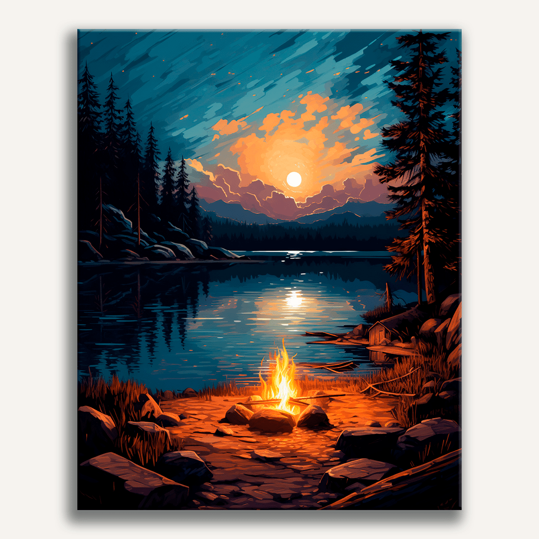 Twilight Campfire