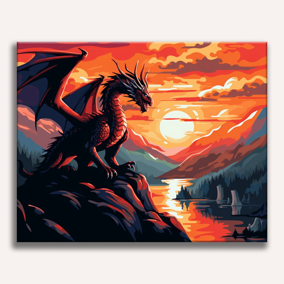 Crimson Dusk Dragon