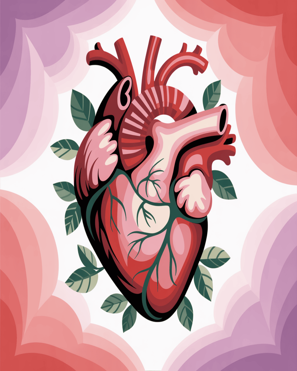 Anatomical Heart Bloom
