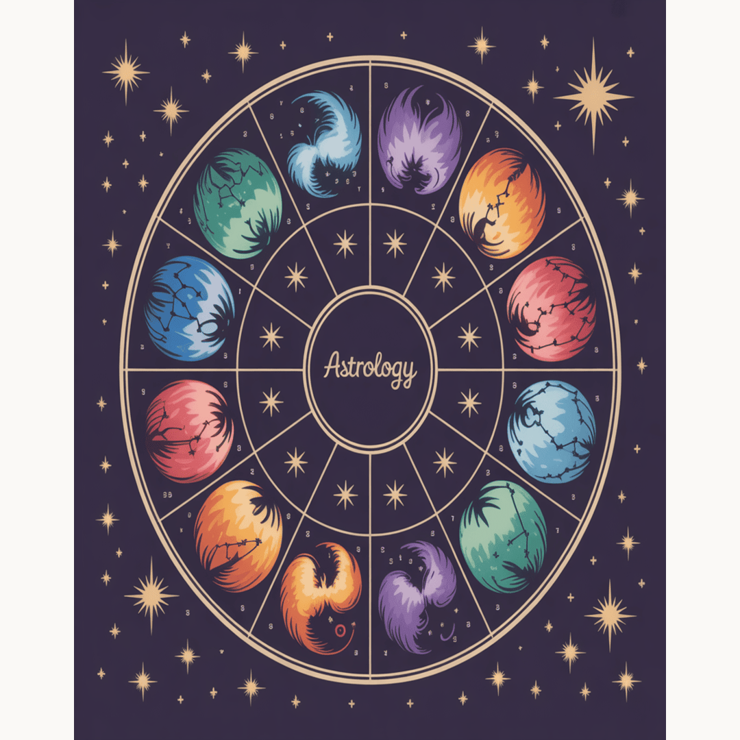 Astrology Zodiac Wheel