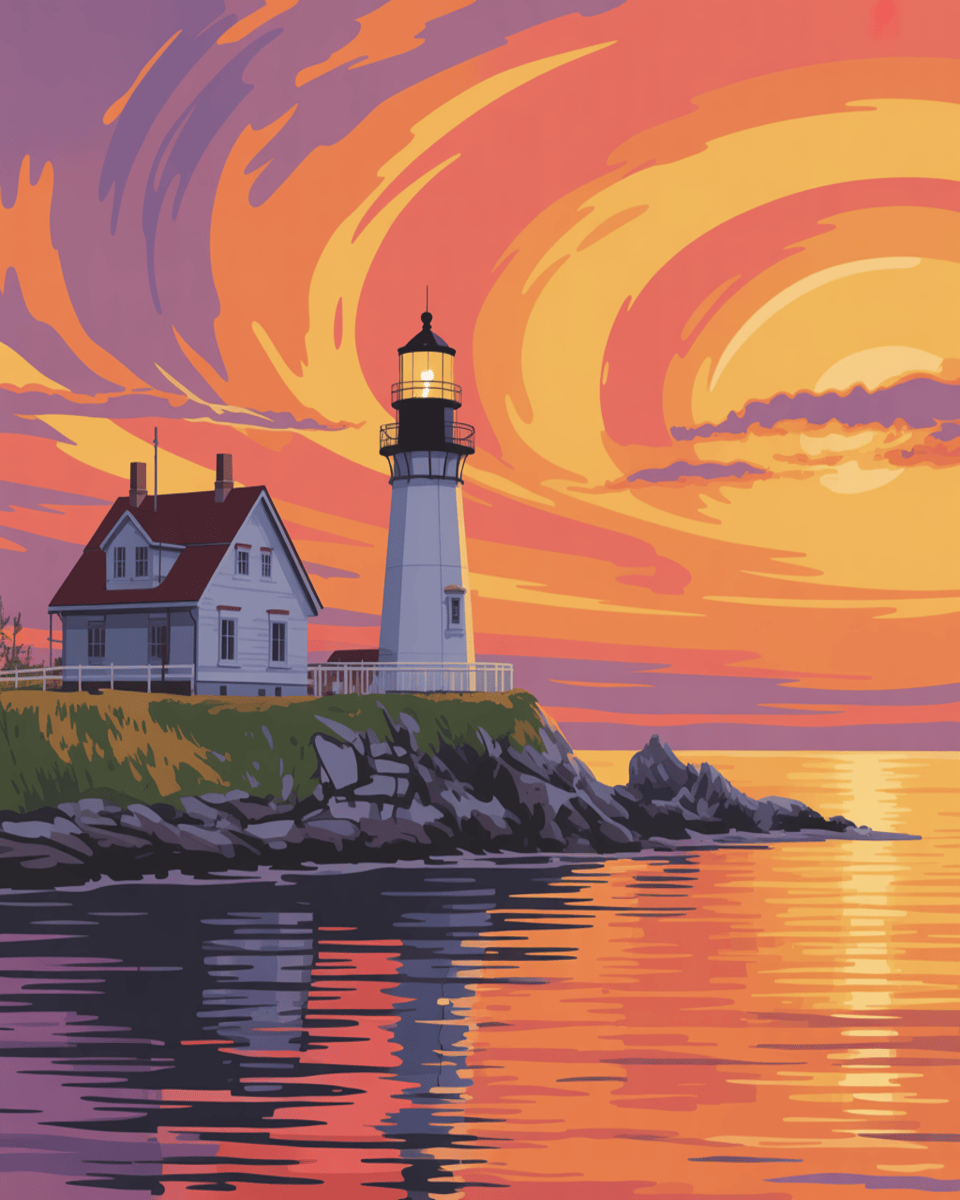 Beacon At Dusk