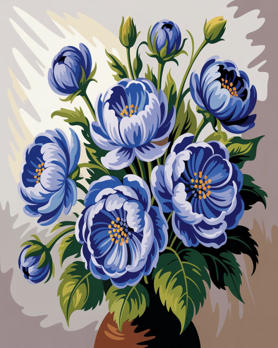 Blue Garden Glory