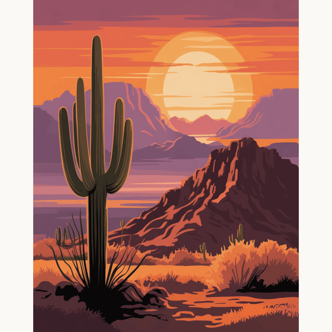 Cactus Desert Glow