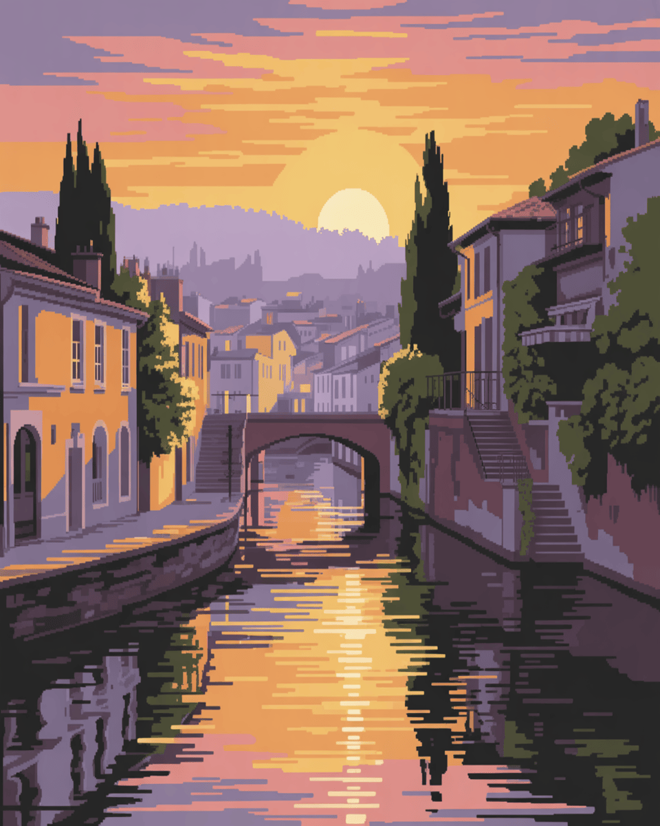 Canal Sunset View