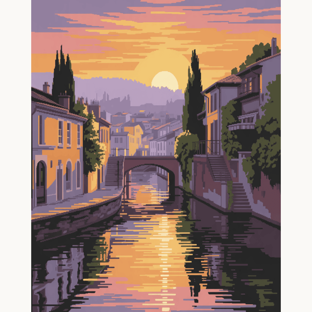 Canal Sunset View