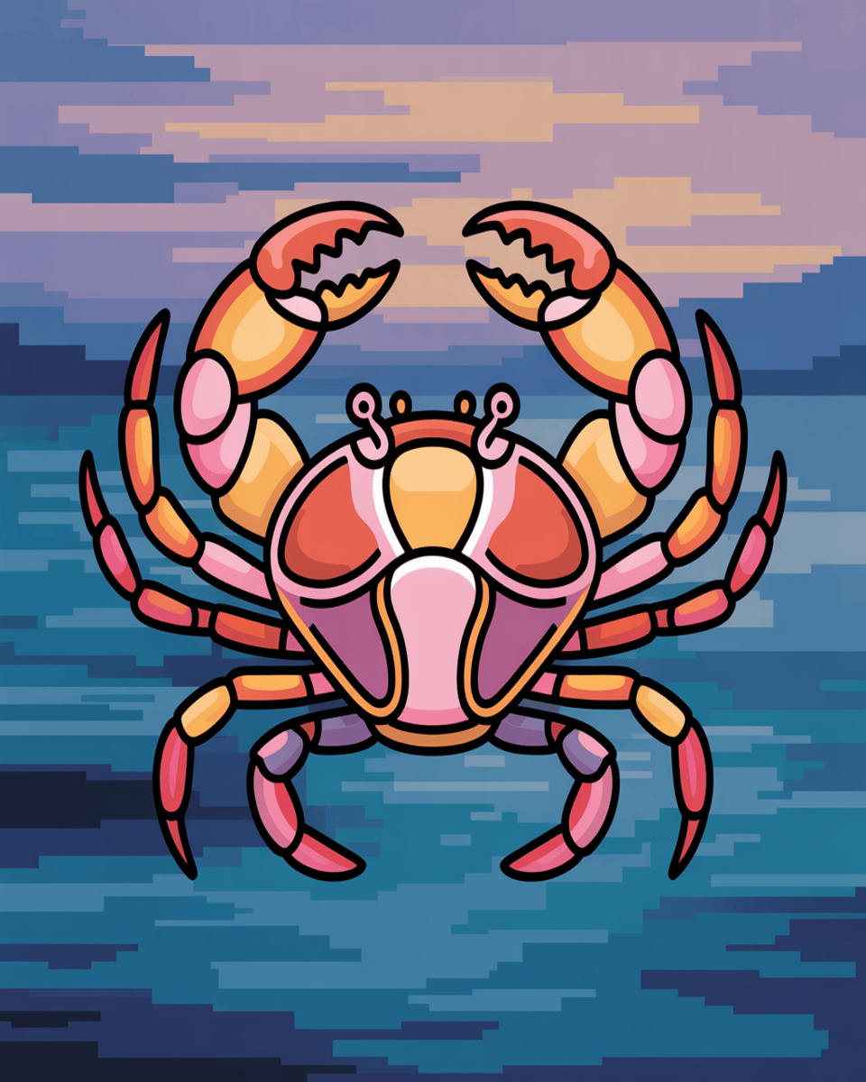 Cancer Sunset Claws