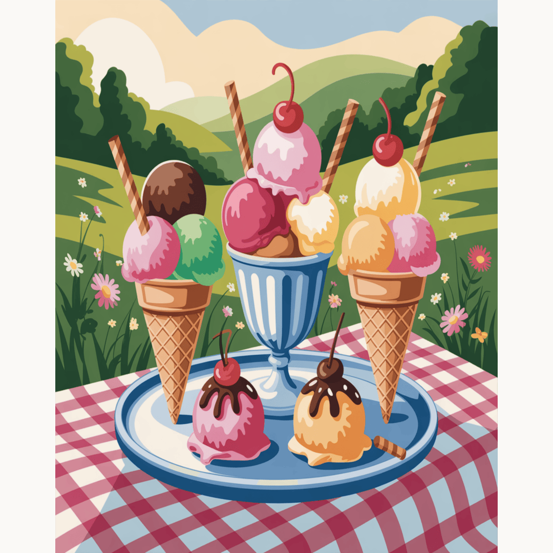 Cherry Cream Picnic