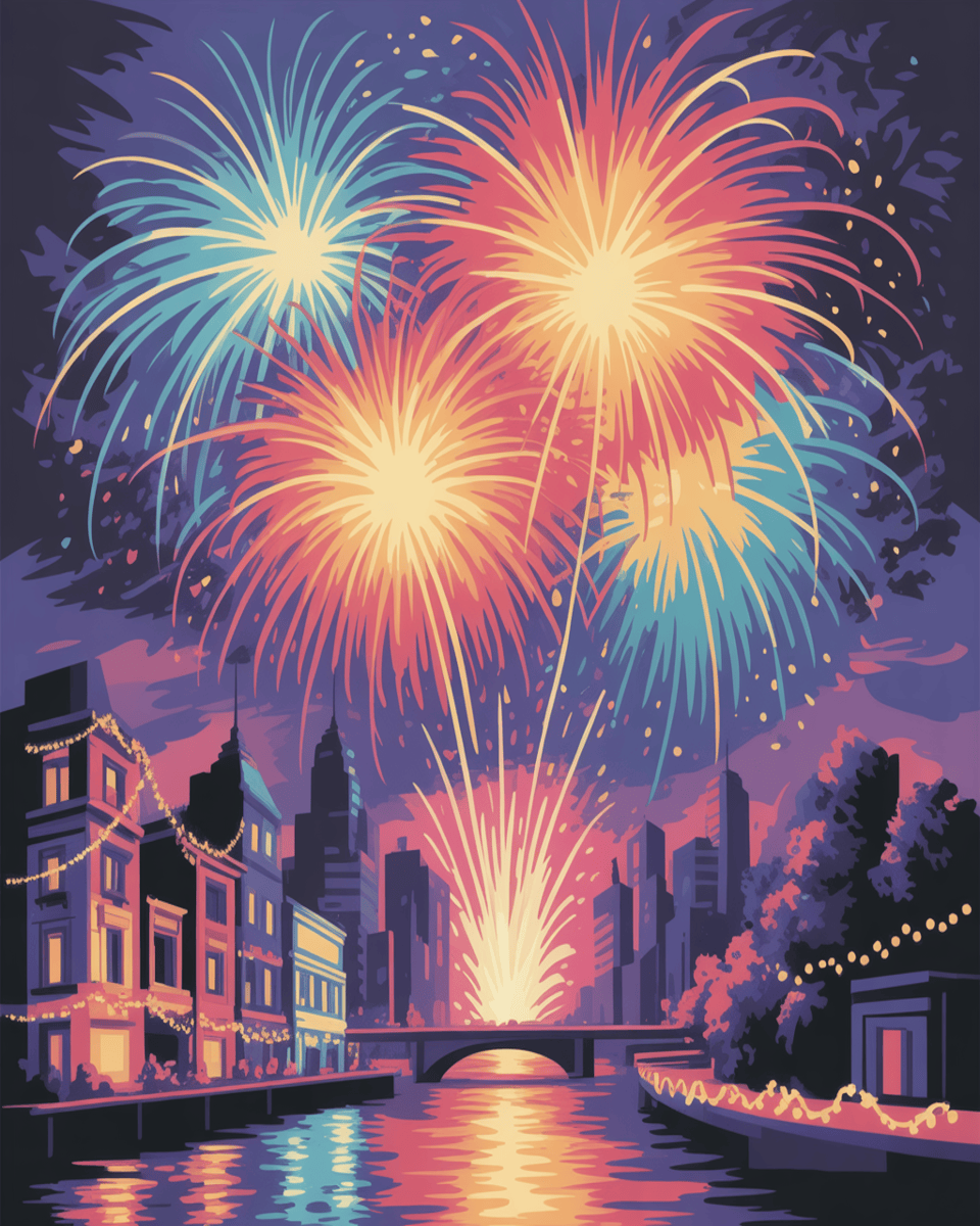 City Firework Celebration