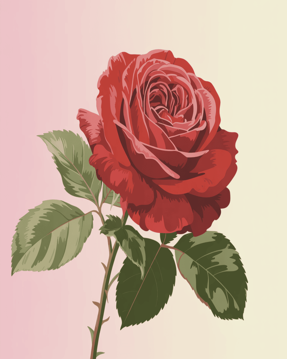 Classic Red Rose