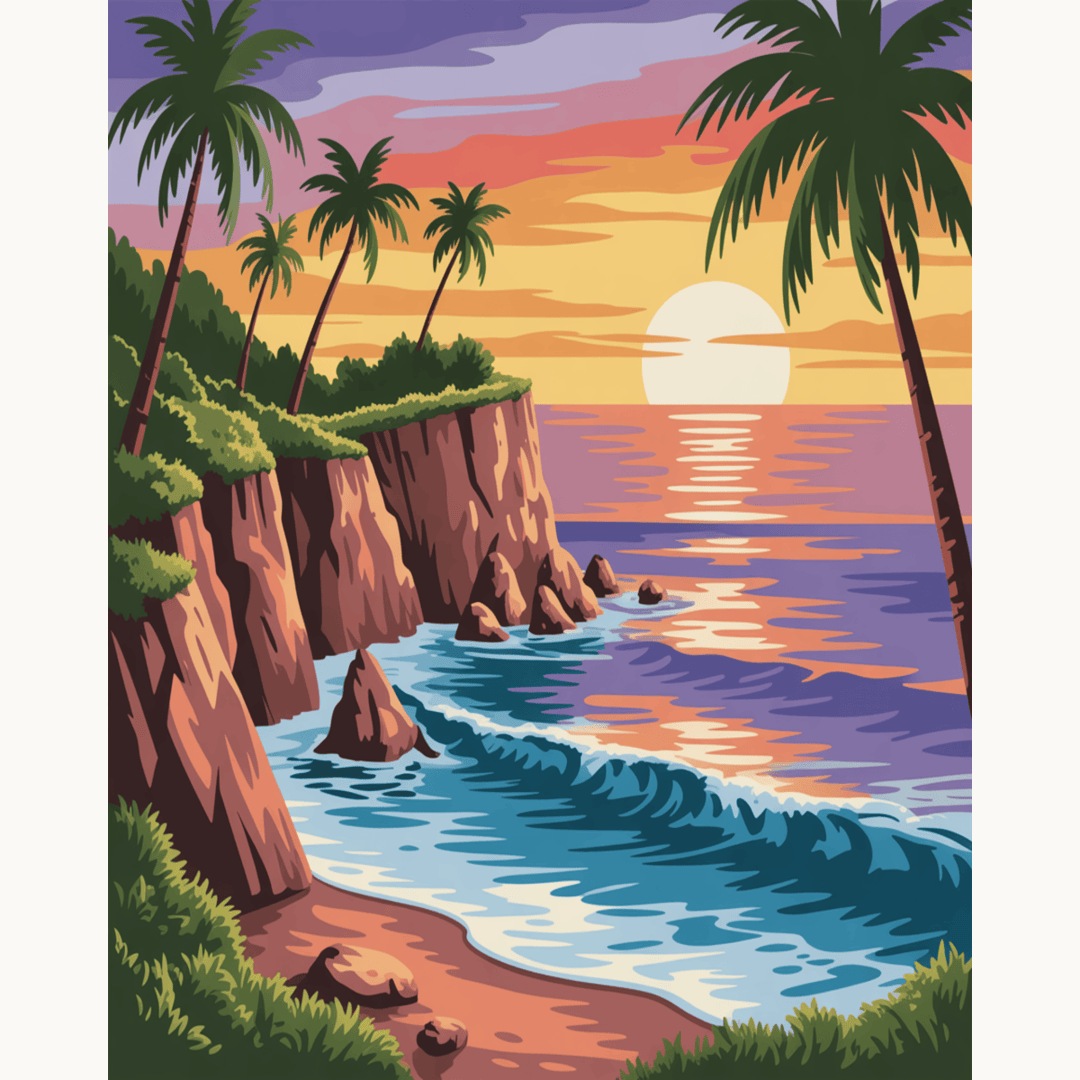 Coastal Sunset Cliffs