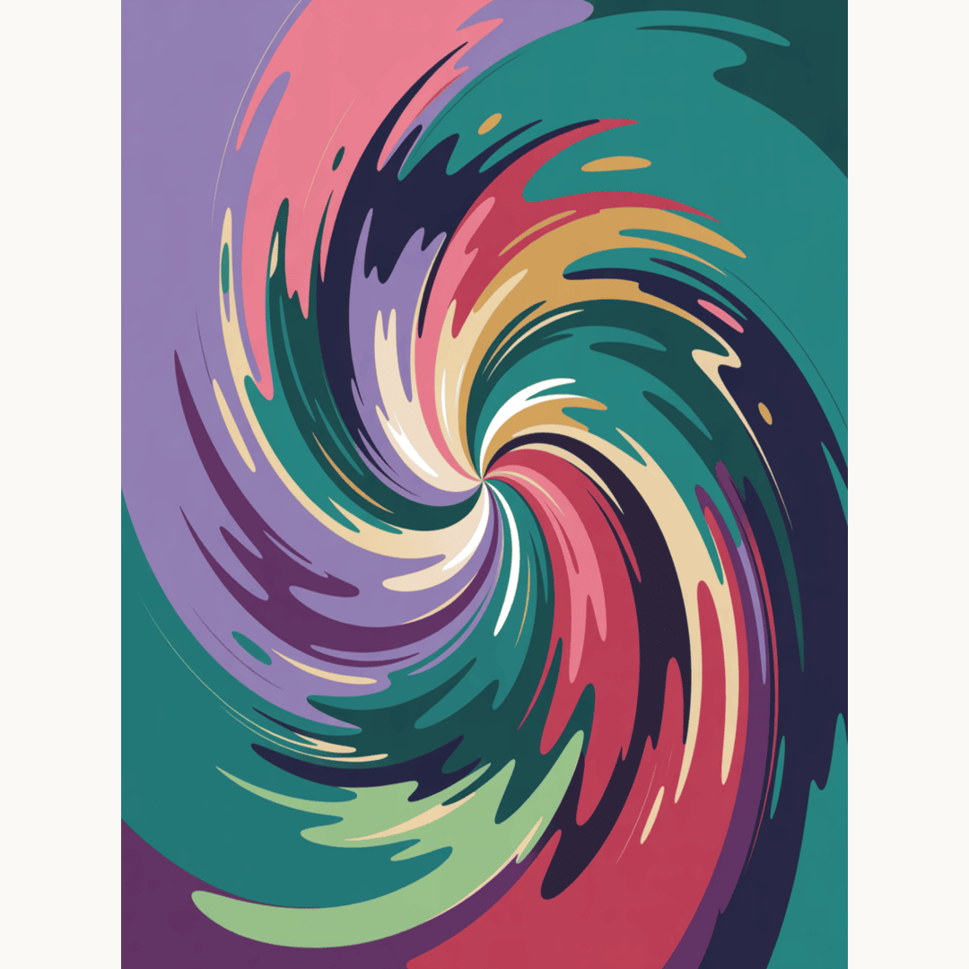Color Swirl Vortex