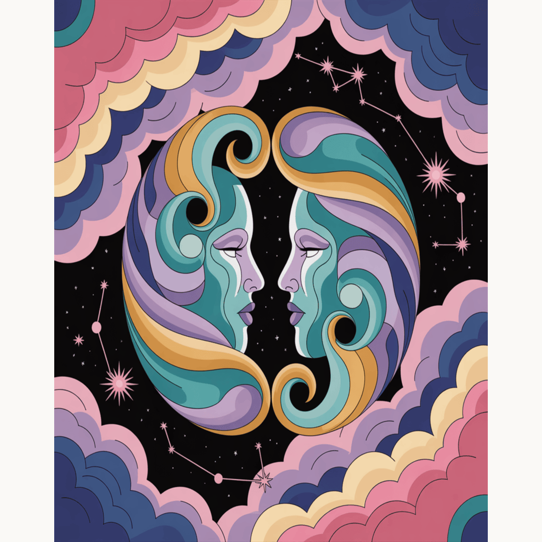 Cosmic Twin Faces