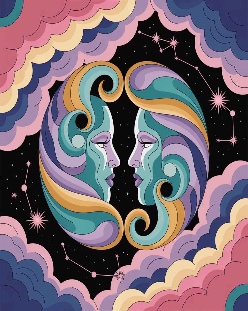 Cosmic Twin Faces