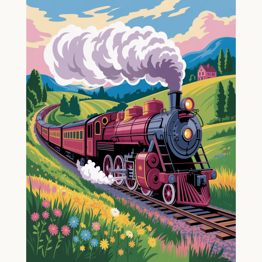 Countryside Express Train