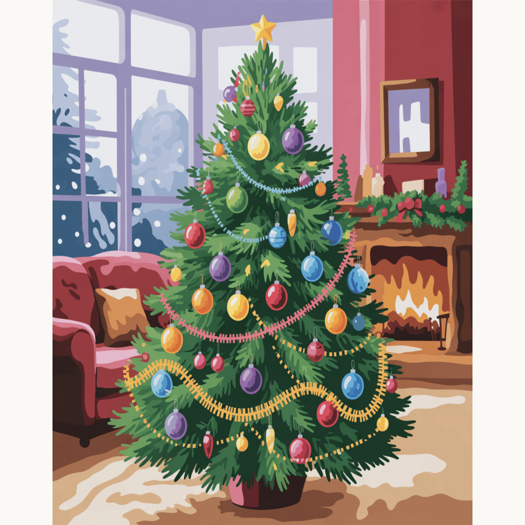 Cozy Christmas Tree
