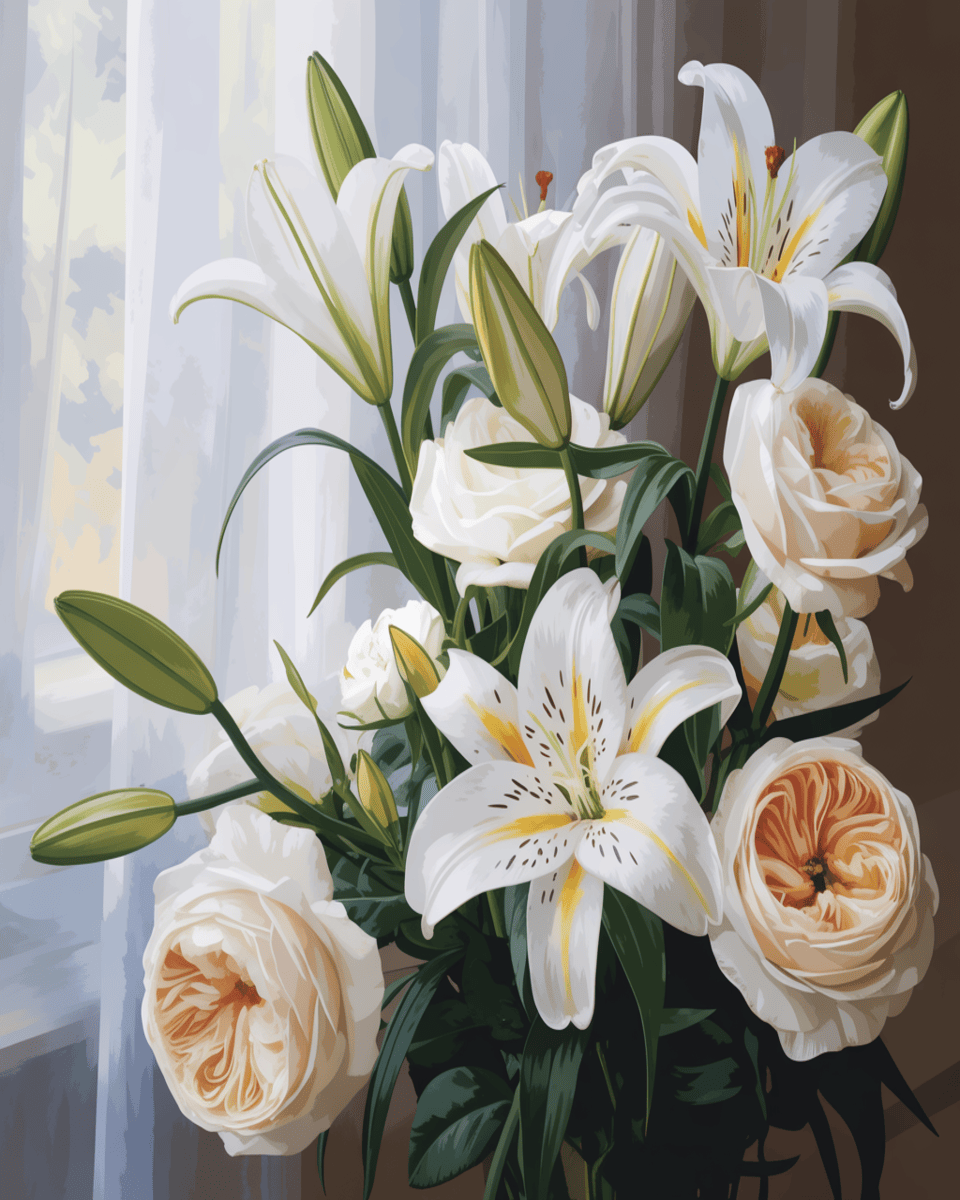 Cream Petal Harmony