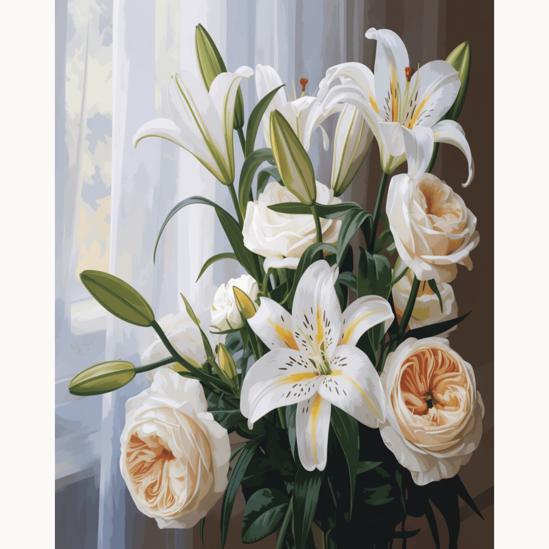 Cream Petal Harmony