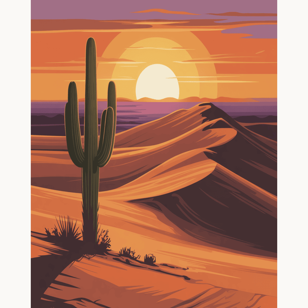 Desert Sunset Dunes