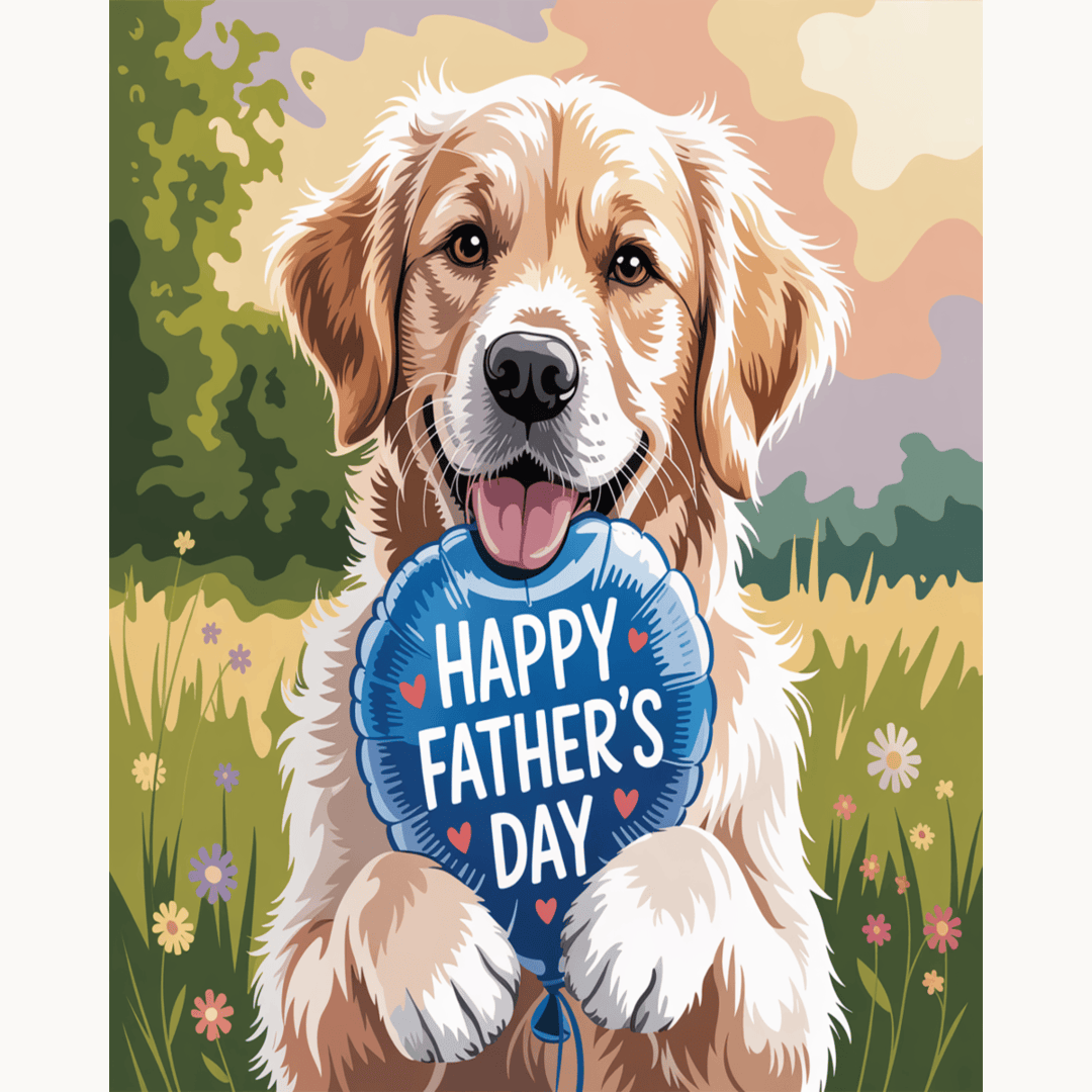 Fathers Day Pup