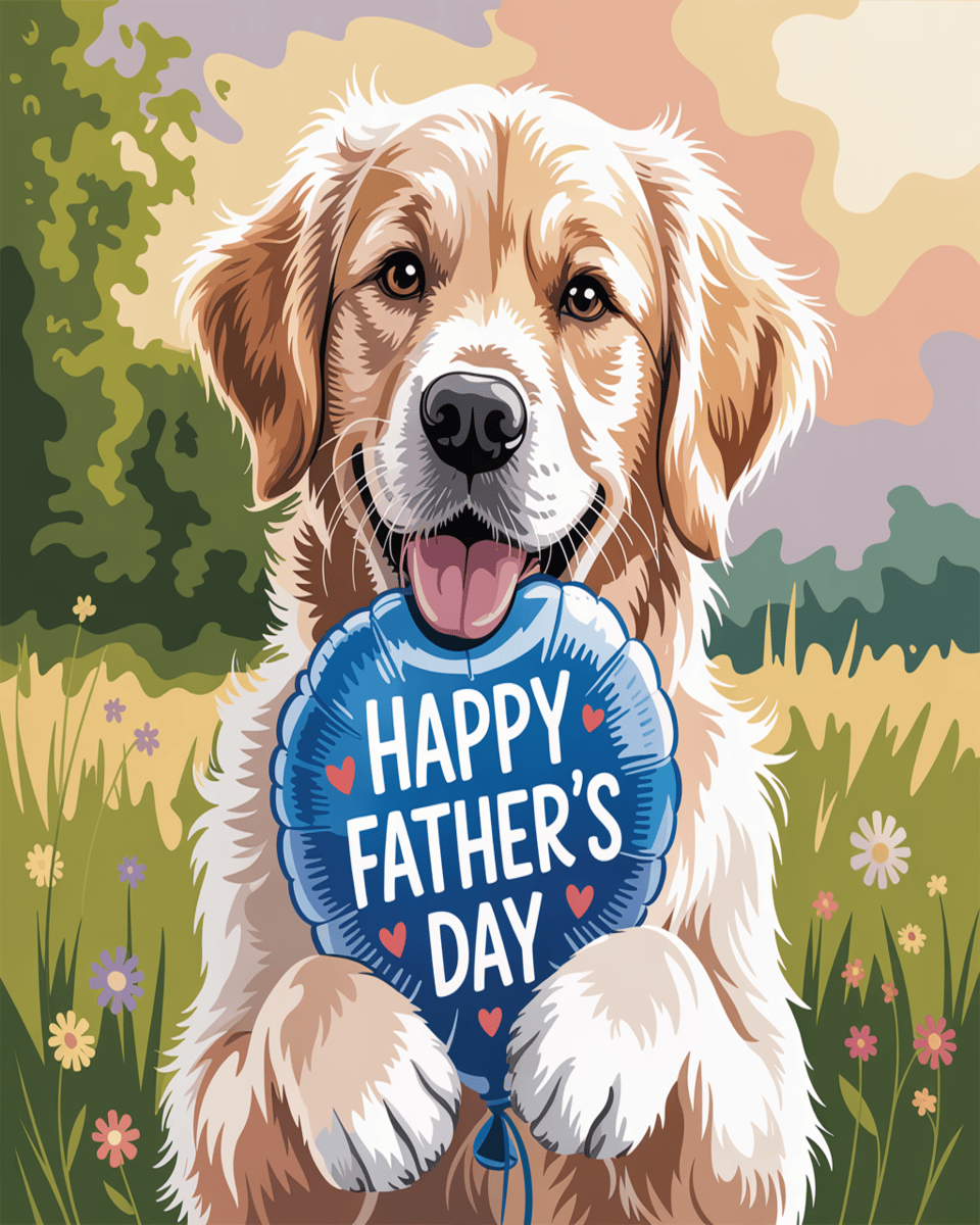 Fathers Day Pup