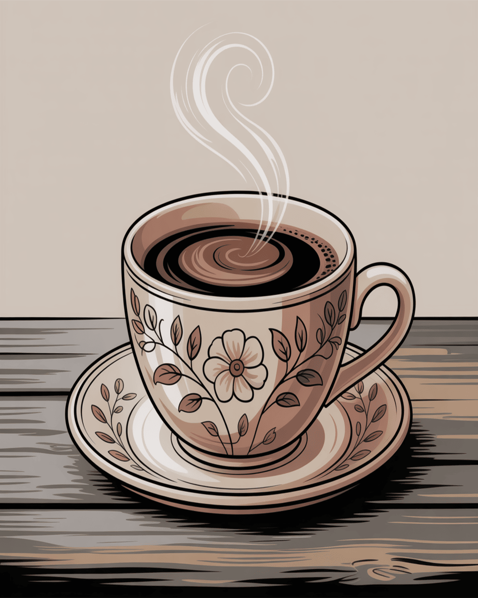 Floral Teacup Brew