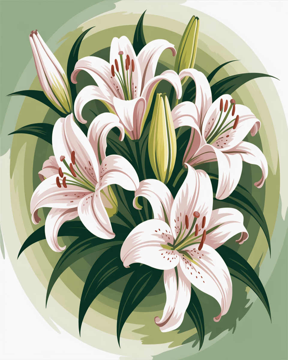 Gentle Lily Bloom