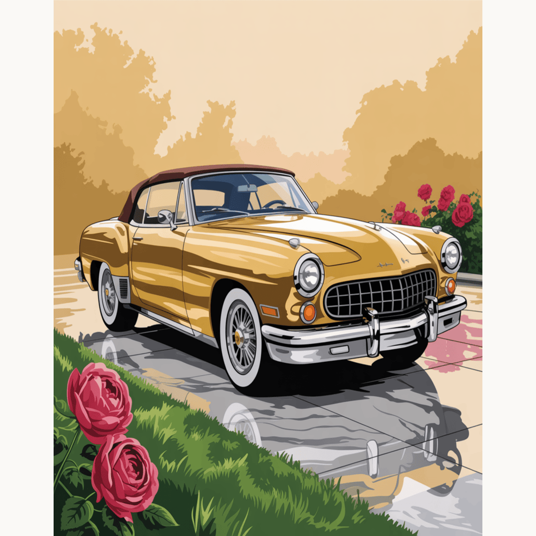 Golden Convertible