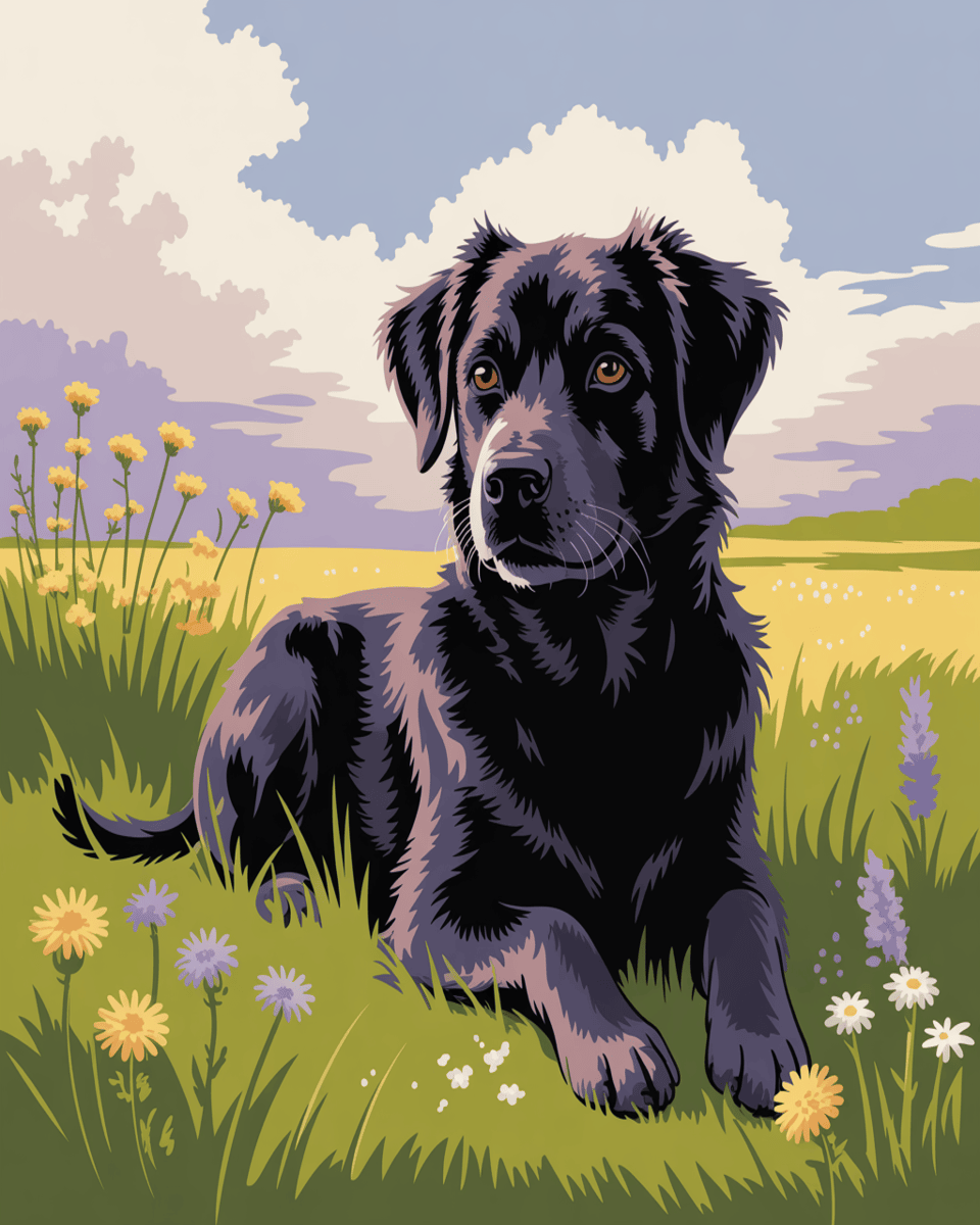 Golden Field Gaze