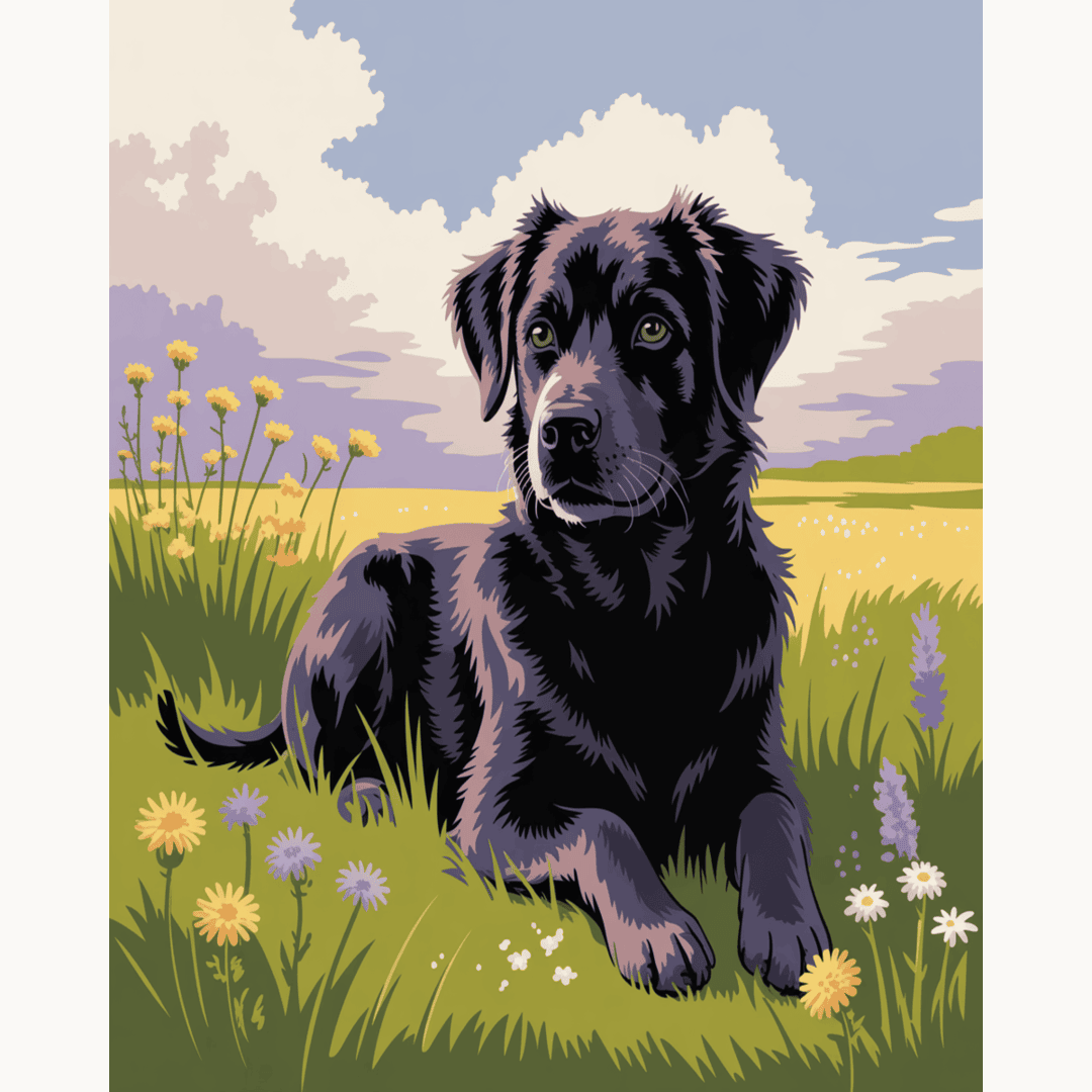 Golden Field Gaze